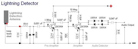 Build A Lightning Detector Under Repository Circuits 53154 Nextgr