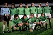 L'équipe de Saint-Etienne en 1976 - Photo et Tableau - Editions ...