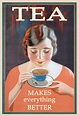 Tea Vintage Retro Poster Free Stock Photo - Public Domain Pictures