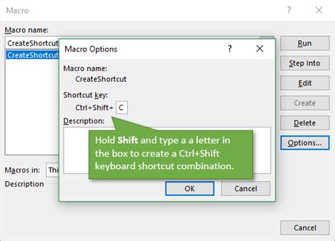 Ways To Assign Keyboard Shortcuts To Macros Excel Campus