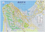 Haifa sightseeing map - Ontheworldmap.com