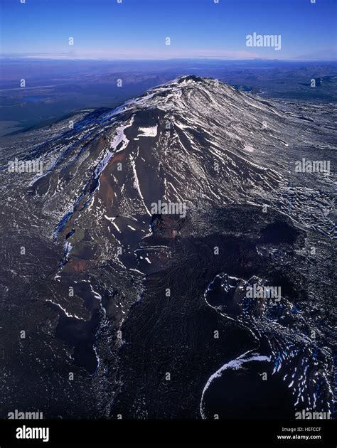 Hekla Volcano Iceland Stock Photo Alamy