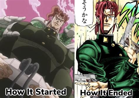 Kakyoin You Too Rshitpostcrusaders Jojos Bizarre