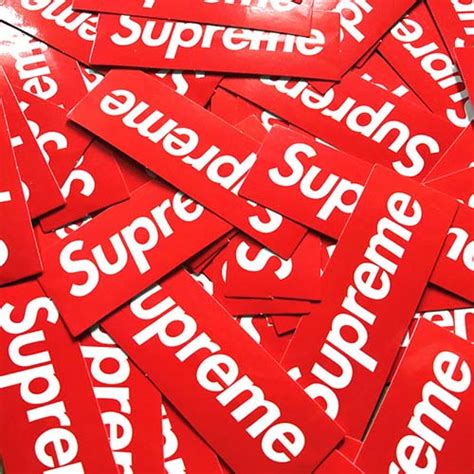 Supreme Sticker Pack Supreme Hypebeast Product