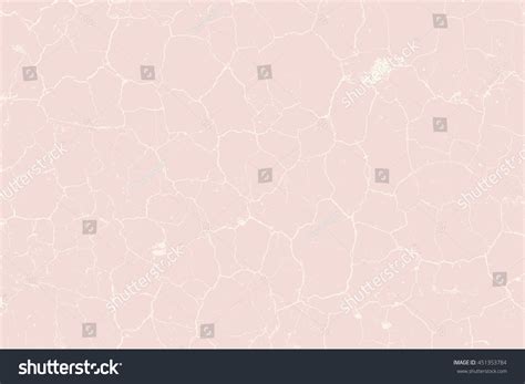 Dry Cracked Earth Pink Color Texture Stock Illustration 451353784