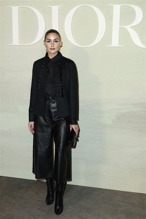 OLIVIA PALERMO At Christian Dior Show At Paris Fashion Week 09 27 2022