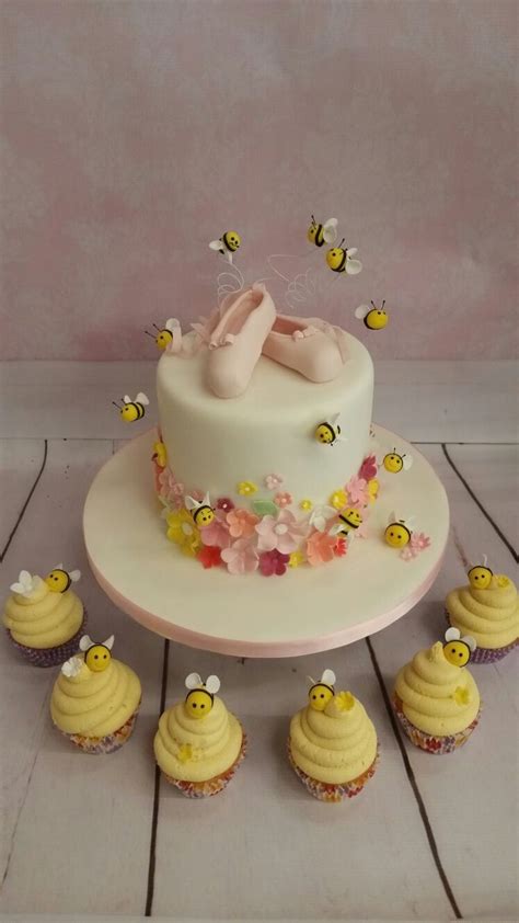 Ballet And Bees With Honey Pot Cupcakes Cake Desserts Honey Pot