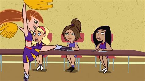 Kim Possible Tries Out For The Cheer Leading Squad Kim Possible Kim