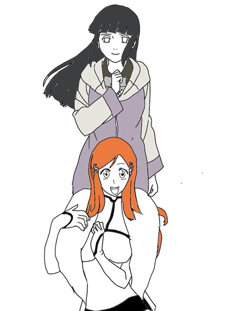 Hinata And Orihime Request By Rogue9393 On Deviantart