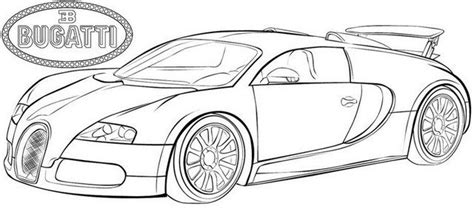 Coloring Pages Real Car Bugatti Workberdubeat Coloring