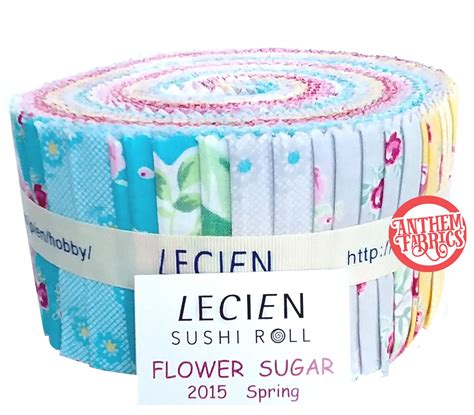 Flower Sugar Jelly Roll 2 12 Fabric Strips Spring Roses Hexagon