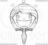 Loving Woman Bikini Clipart Royalty Fitness Thoman Cory Cartoon Vector Illustration 2021 sketch template
