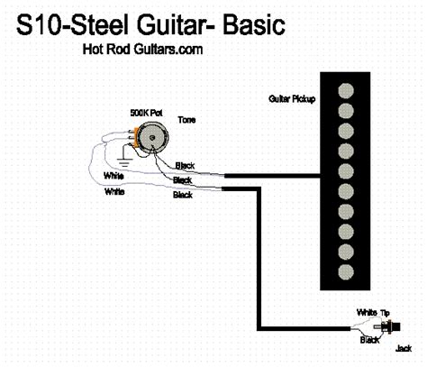 Once you understand the basics of how these circuits work, you can even get creative and customize an original circuit that suits your style best. Single Pickup Steel Guitar