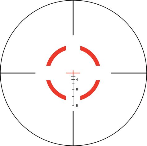 Trijicon Vcog 1 6x24 Riflescope Red Segmented Circle Crosshair 223 55