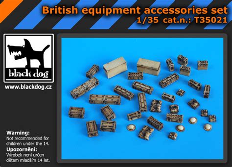 Modelimex Online Shop 135 British Equipment Accessories Set Your