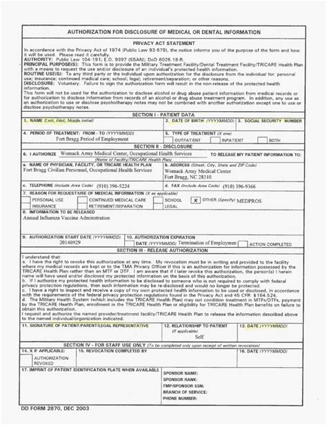 Dd Form 2870 Sample Health Plan How To Plan Meant To Be