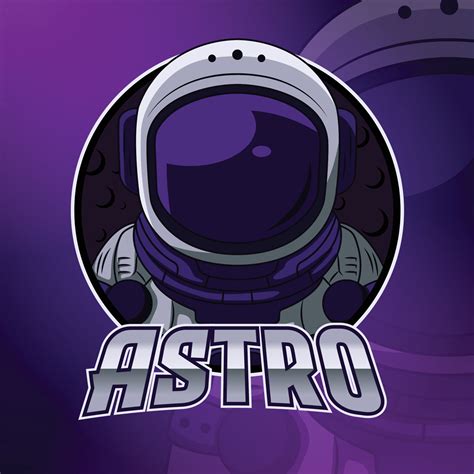 Astro Gaming Mascot Logo Design 23670334 Vector Art At Vecteezy