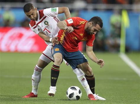 Fifa World Cup 2018 Spain Vs Morocco Match 35 Group B In Pics