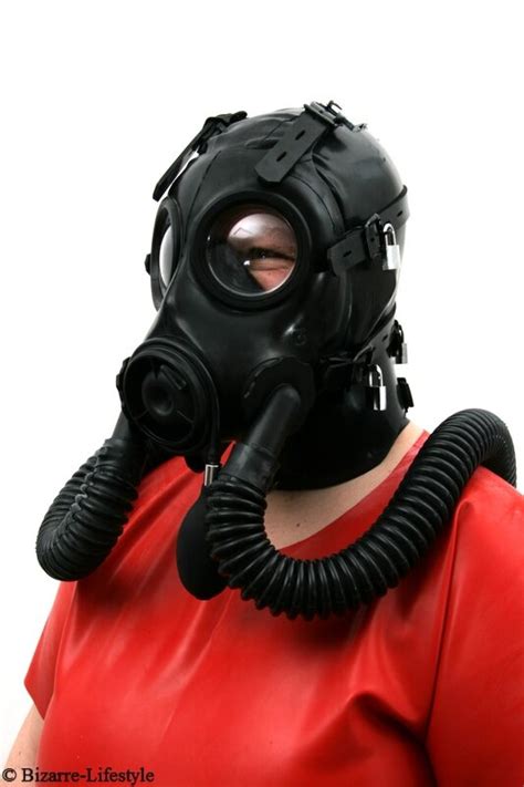 britische fm12 bondage gasmaske mit haube und zubehör bizarre rubbe