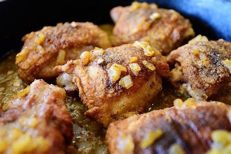 Slide your herb coated chicken (s) into that 450 degree oven for an hour to an hour and fifteen minutes until they are golden brown and have developed a delicious crust. Pan-Roasted Chicken Thighs by Ree (The Pioneer Woman Cooks ...