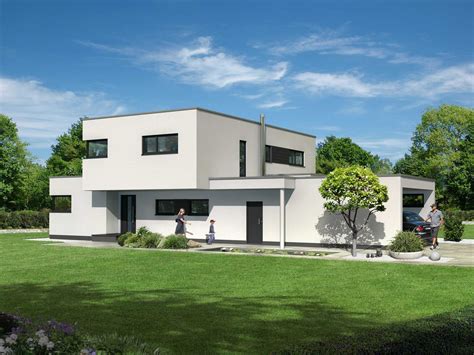 Flachdachhaus san pedro markanter kubus weiß verputzt. Kubus 170 - Einfamilienhaus - Dörr Haus | Musterhaus.net