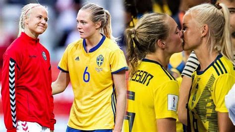 Magdalena Eriksson Pernille Harder Rivales En El Fútbol Pareja Fuera