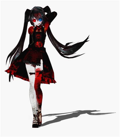 Girl Miku Anime Hatsunemiku Vocaloid Horror Creepypasta Creepy Halloween Anime Girl Hd
