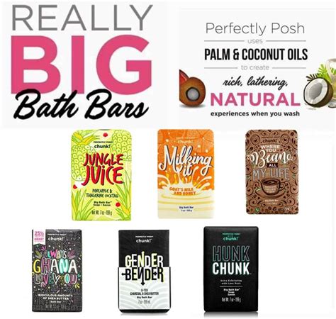 Try One Of Our Big Chunks Perfectly Posh Lathering Coconut