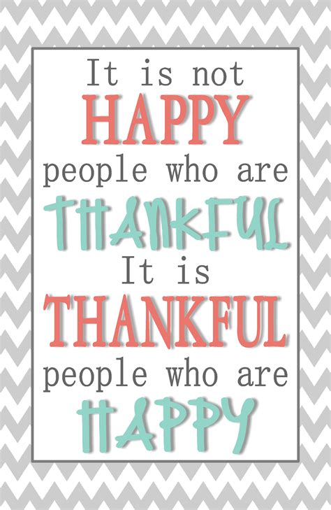 It is not Happy People who are Thankful…. - The Idea Door