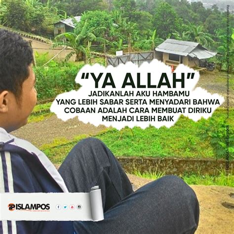 Allah سبحانه و تعالى berfirman: Jadikanlah Hambamu yang Lebih Sabar (Dengan gambar ...