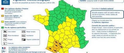 La vigilance orange orages est déclenchée par le service de surveillance météorologique pour sept départements, alors que météo france prévoit « une forte. Orages : Météo France étend la vigilance orange à 10 ...