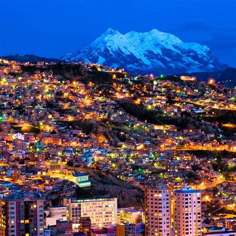Bolivia La Paz La Paz National Administrative Capital Bolivia