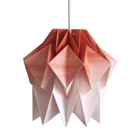 Origami Paper Lamp Shade Printable Lampshade Papercraft Pdf 45 Off