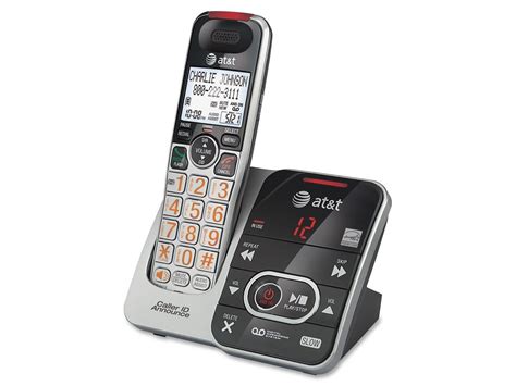 Atandt Crl32102 Cordless Phone With Answering System With Caller Idcall