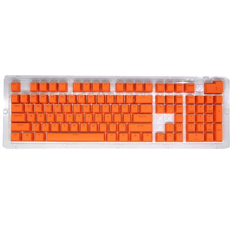 Color Orange Computer Keyboards 8 Keysset Abs Mechanical Keyboard