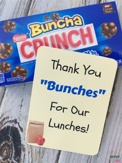 Free School Lunch Hero Day Printable Thank You Cards For Cafeteria