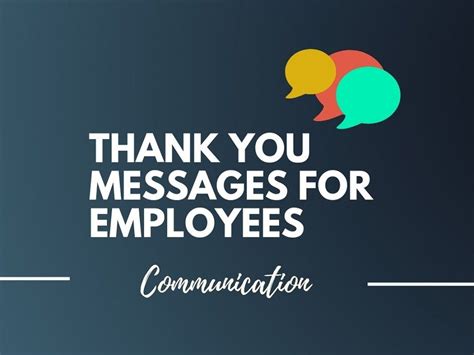 Thank You Messages For Employees EMPTIN