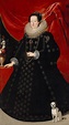 Eleonora Gonzaga (1598-1655), Empress in black dress.Justus Sustermans ...