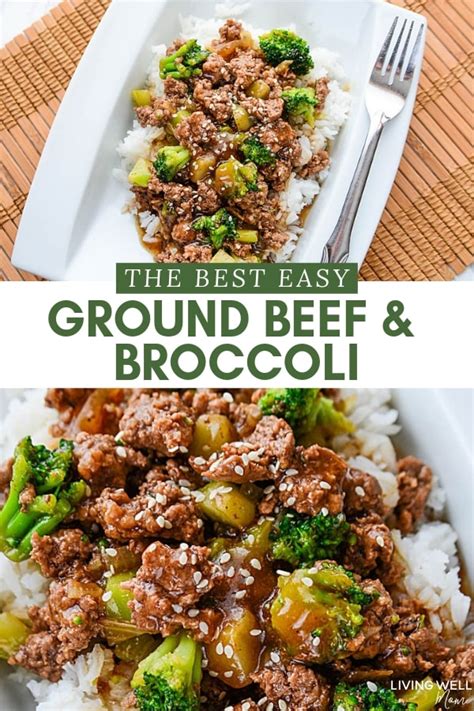 Broccoli breadcrumb baked salmon with butternut squash noodleskitchenaid. Easy Ground Beef and Broccoli {Gluten-Free, Dairy-Free}