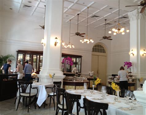 Tiffin Room at Singapore’s Raffles Hotel | Winebeing