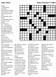 Printable Crossword Washington Post - Printable Crossword Puzzles
