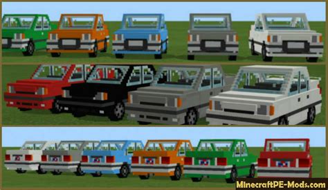 Текстуры для minecraft pe 1.16. Car Vehicles Big Pack Minecraft PE Mod/Addon 1.17.0, 1.16 ...