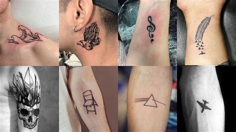 Tatuagens Minimalista Masculina Estilo E Fotos Focalizando