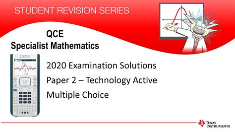 2020 Qce Specialist Mathematics Tech Active Solutions Multiple