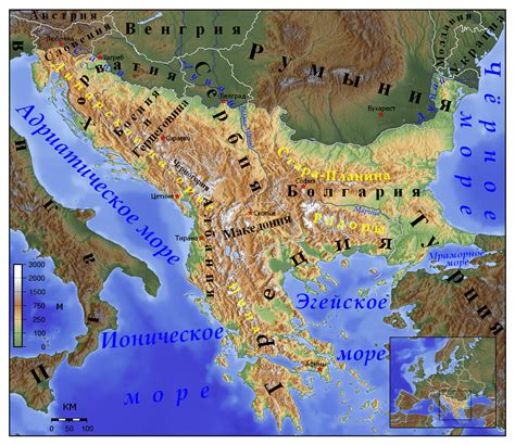 Balkans Map