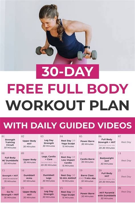 6 Day Hiit Workout For Female Beginners At Home For Beginner Fitness