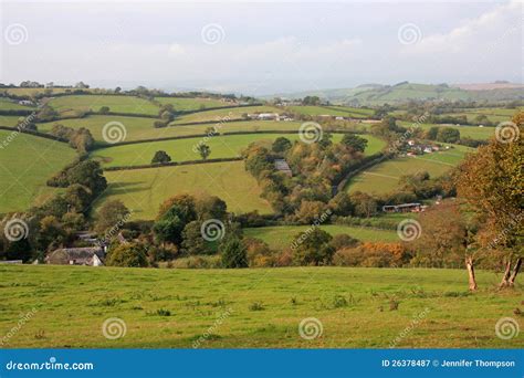 Devon Countryside Stock Image Image Of Country Fields 26378487