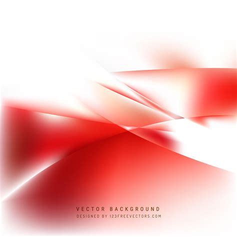 Red And White Vector Background