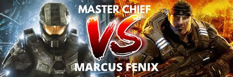 Vote Master Chief Vs Marcus Fenix Two Beard Gaming