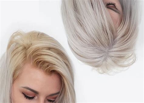 Use a purple or blue toner, as it neutralizes the orange shade. Brass Banishing DIY Hair Toner for Blondes | Diy hair ...